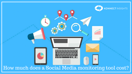 How much does a Social Media monitoring tool cost?